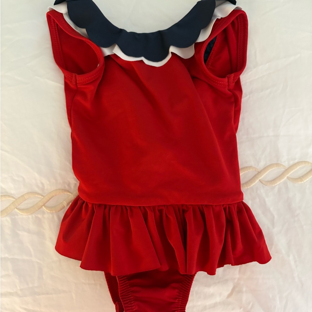 bella bliss Red and Navy Swimsuit